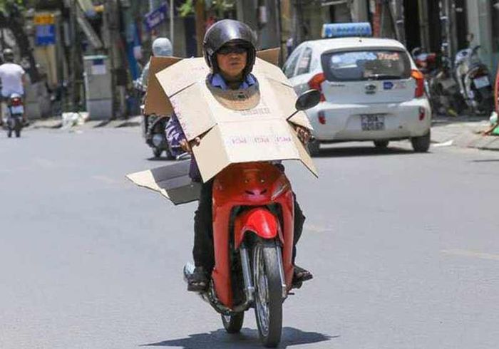 Nhiều nơi có nắng nóng. Ảnh minh họa.