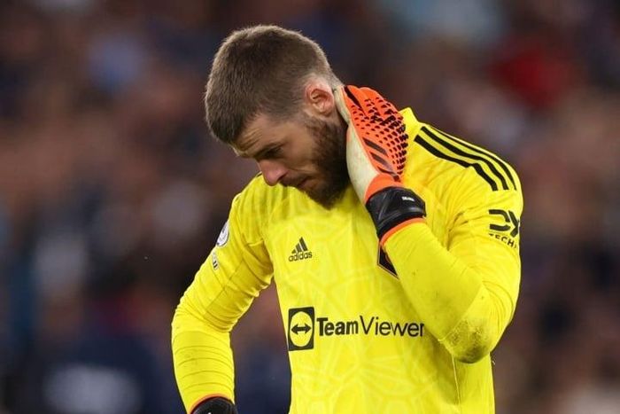 De Gea mắc lỗi khiến Man Utd thua trận.