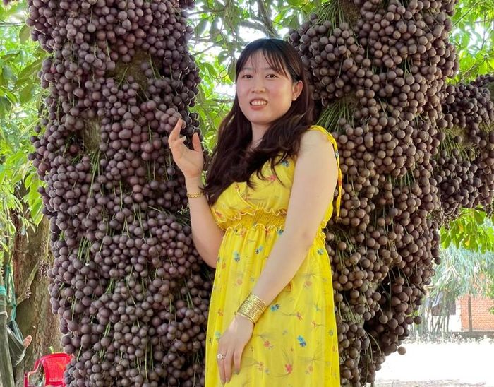 Chị Nguyễn Thị Cẩm Giang (ngụ tỉnh Tây Ninh) cho biết, sau khi xem những hình ảnh về các vườn đỏ ở xã Sơn Xuân trên mạng xã hội, chị rất thích thú nên đã sắp xếp thời gian đến đây chiêm ngưỡng, check-in. “Rất tiếc, dịp này vườn đỏ chưa chín nên chưa thưởng thức được mùi vị trái đỏ. Tôi hẹn Phú Yên 4 tháng nữa sẽ quay lại”, chị Giang chia sẻ.