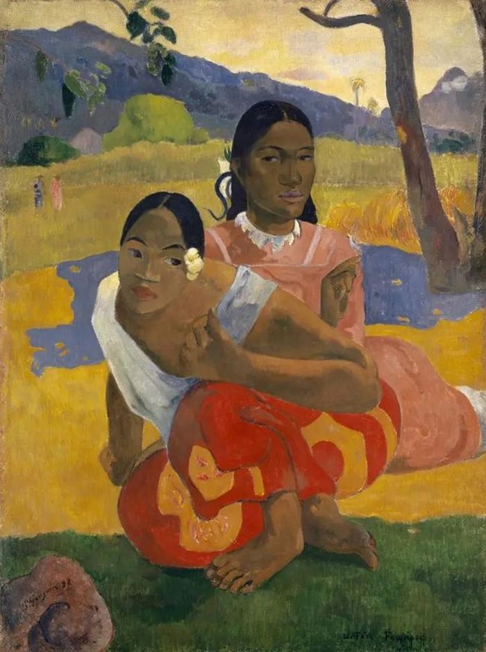 “Nafea faa ipoipo?” (When Will You Marry?) - bức tranh được Paul Gauguin vẽ năm 1892, hiện được trưng bày ở trong một bảo tàng Qatar