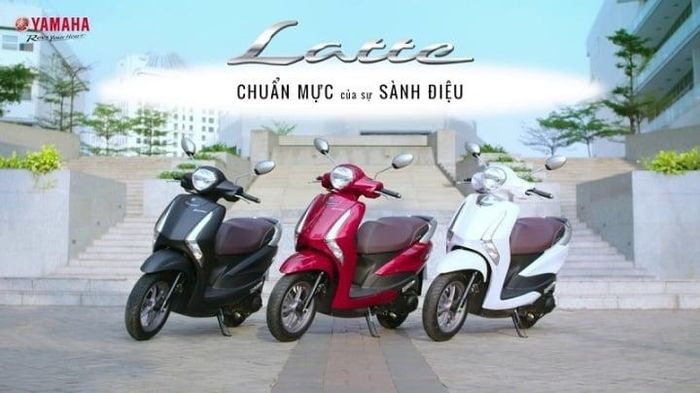 Yamaha Latte phiên bản tiêu chuẩn. (Ảnh: Yamaha)