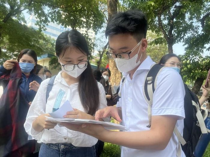 Thí sinh tham dự Kỳ thi đánh giá năng lực năm 2023 do Trường ĐH Sư phạm Hà Nội tổ chức. Ảnh: NTCC