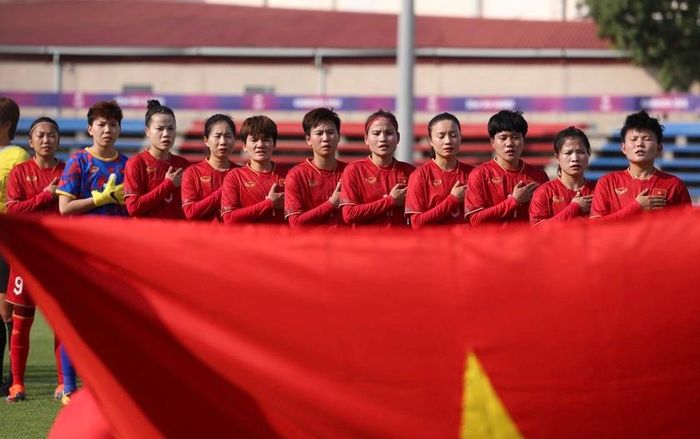 Đội tuyển nữ Việt Nam quyết tâm có mặt tại trận chung kết SEA Games 32 (ảnh VFF)