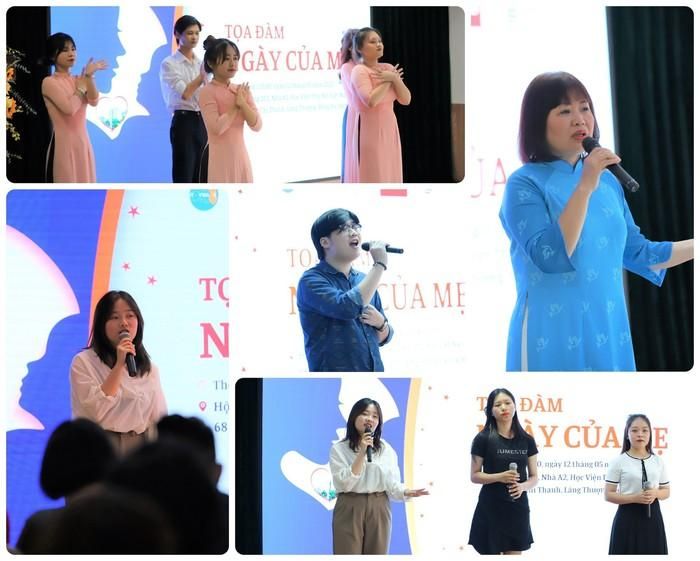 Các tiết mục văn nghệ là những lời tri ân, biết ơn gửi tới người mẹ