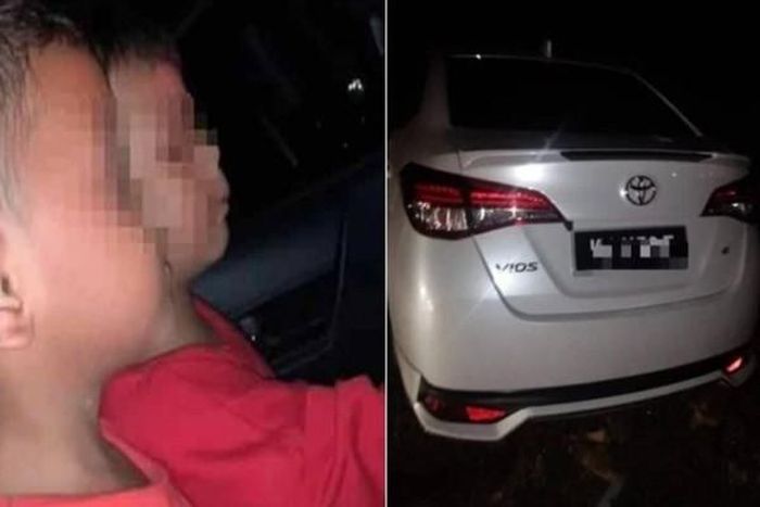 Trộm ô tô, bé trai 6 tuổi lái xe đưa em đi mua đồ chơi.