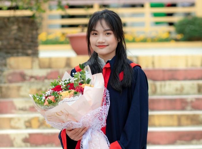 Nữ sinh dân tộc Thái Phạm Thị Lành đã 2 năm liền giật giải cấp tỉnh.