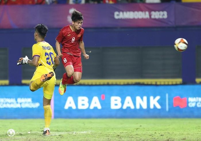 U22 Việt Nam sẽ cố gắng chơi tốt trong trận bán kết với Indonesia. (Ảnh VFF)