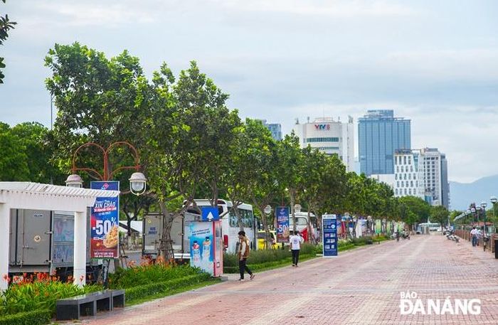 Những ngày giữa tháng 5, hoa mù u rực sắc, tỏa ngát hương thơm trong một chiều lồng lộng gió tạo nên một không gian vừa sạch sáng, vừa mát mẻ cho những ai ghé đến nơi đây. 