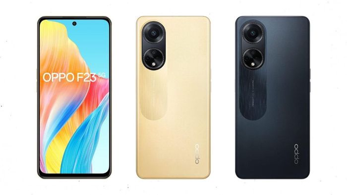  OPPO F23 5G chạy trên hệ điều hành Android 13 với giao diện người dùng ColorOS 13 ngay khi xuất xưởng. Điện thoại ra mắt với hai màu áo là Bold Gold và Cool Black. 