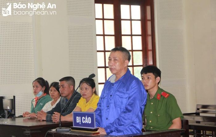Bị cáo Nguyễn Văn Hà tại tòa. Ảnh: Trần Vũ