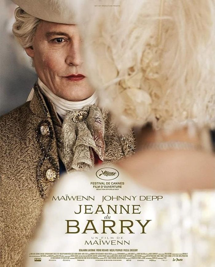 Poster phim "Jeanne du Barry" tại LHP Cannes 2023