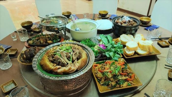 Thịt lợn Móng Cái thành phẩm. Ảnh: Thu Hằng