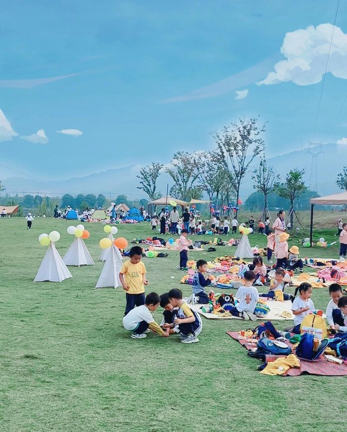 Trang trại của cô Trần Dật Hiên đã trở thành điểm dã ngoại được yêu thích
