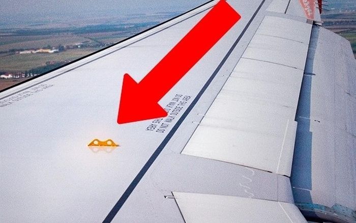 Nếu nhìn ra cánh máy bay Airbus qua cửa sổ, hành khách có thể phát hiện ra những nốt sần màu vàng có lỗ ở giữa trên một bề mặt trắng, nhẵn.