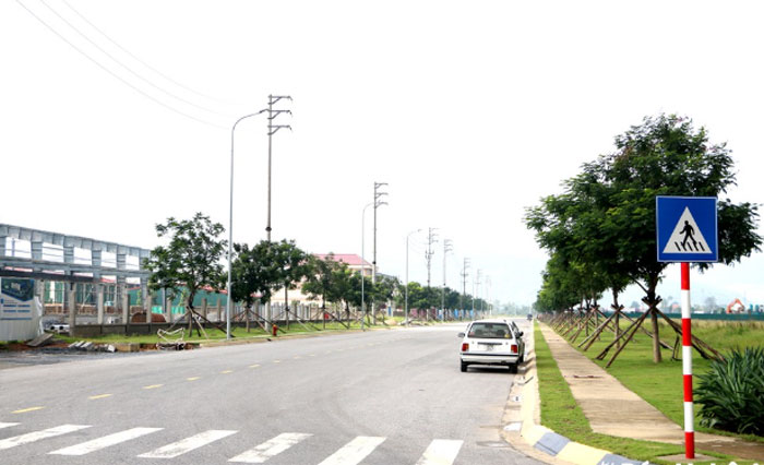 Hạ tầng Khu công nghiệp VSIP (Nghệ An). Ảnh minh họa: Báo Nghệ An