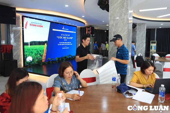  Giải golf "Ước mơ xanh" lần thứ hai diễn ra tại sân Tam Đảo Golf &amp; Resort. 