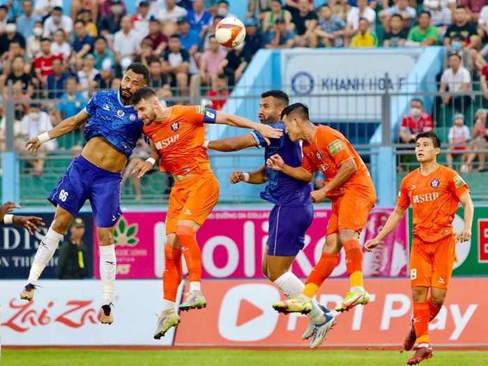 SHB Đà Nẵng đang thi đấu rất thất vọng tại V.League 2023. Ảnh tư liệu: VPF