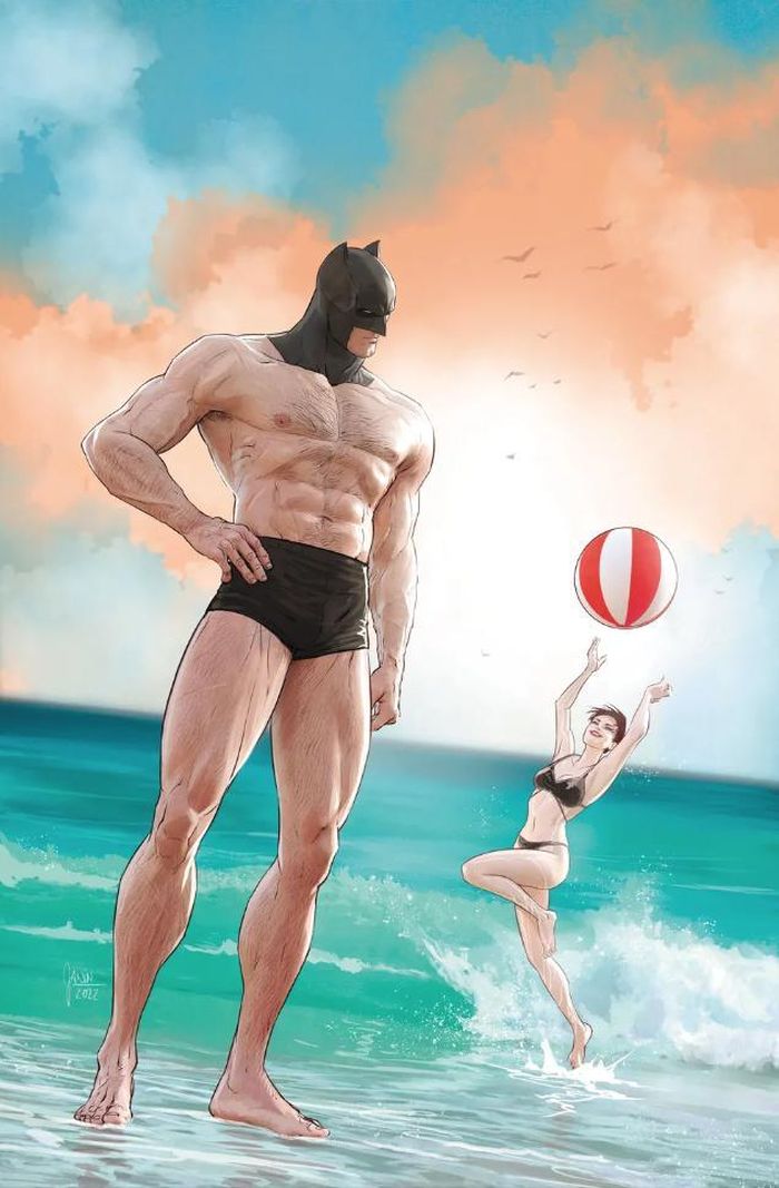  Khoảnh khắc riêng tư của Batman và Catwoman. 