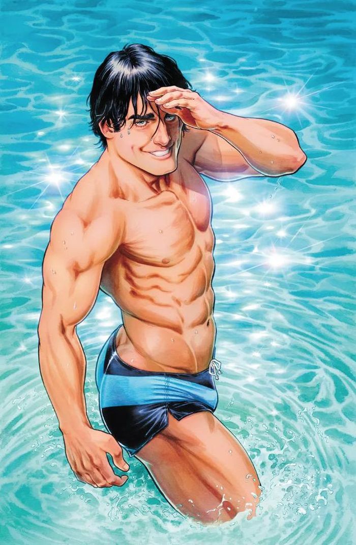  Nightwing sở hữu thân hình săn chắc.