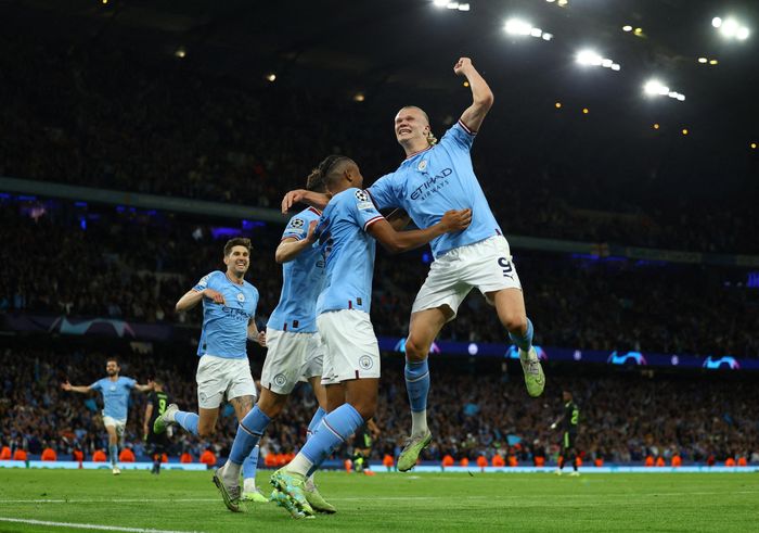  Man City đang quá mạnh so với phần còn lại của Premier League. Ảnh: Reuters. 