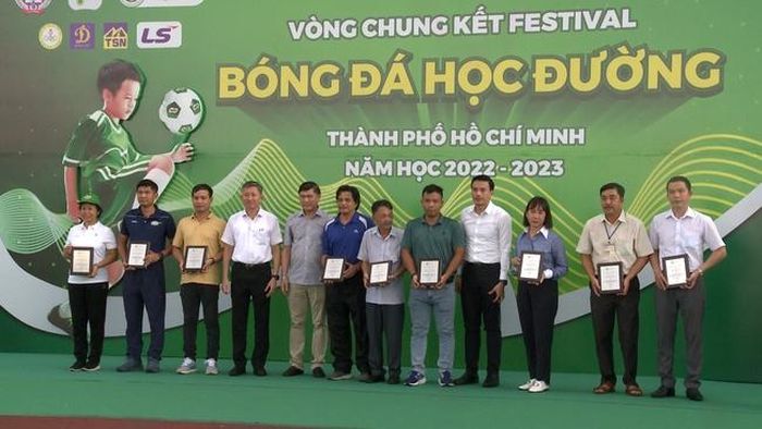 Sự kiện bóng đá học đường TP.HCM tiếp tục được duy trì trong nhiều năm tới