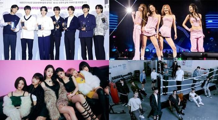 BTS, Blackpink, Aespa và Seventeen