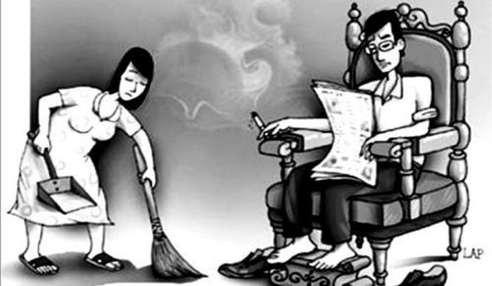 Phụ nữ chịu sự thiệt thòi và bất công trong xã hội (ảnh minh họa)