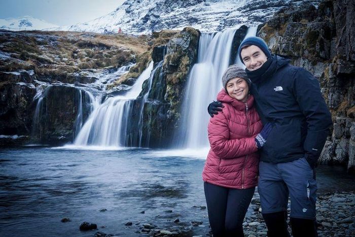  Cặp đôi đã đặt chân tới Iceland. 