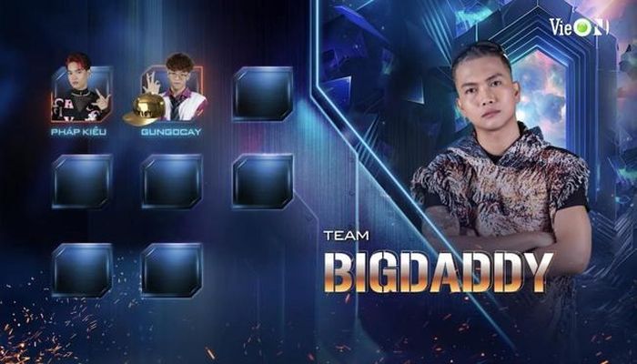 Pháp Kiều là thành viên của team HLV Big Daddy
