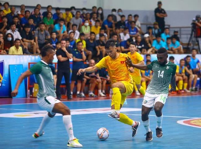 Trần Duy là nhân tố mới mẻ của đội tuyển lần này. Ảnh: VFF