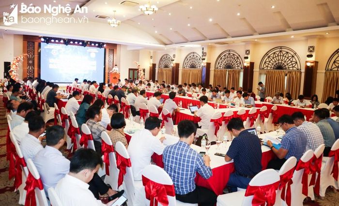 Toàn cảnh Hội thảo “Thúc đẩy hoạt động ứng dụng, chuyển giao công nghệ và đổi mới sáng tạo khu vực phía Bắc và Bắc Trung Bộ”. Ảnh: Thanh Phúc
