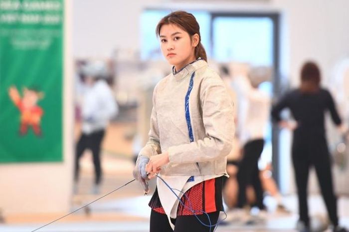 Ngô Thị Hương đoạt huy chương vàng tại Đại hội Thể dục Thể thao toàn quốc 2022 nội dung kiếm chém. 