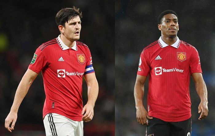Harry Maguire và Martial nằm trong số những cái tên có thể rời MU hè này