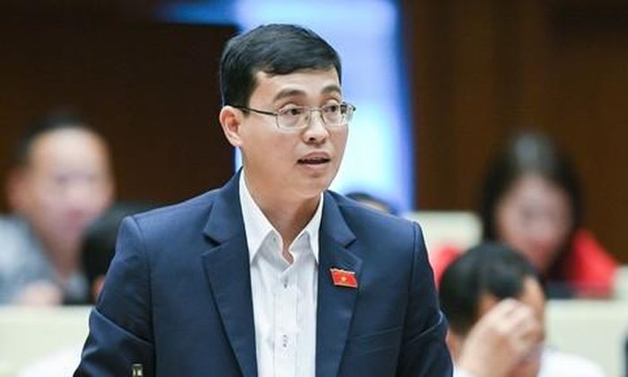 Đại biểu Đỗ Đức Hiển phát biểu