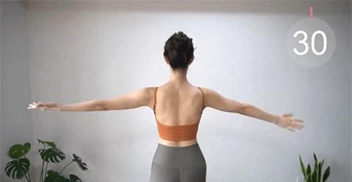 Tập 3 lần, mỗi lần tập liên tục trong 30 giây. Nghỉ 20-30 giây giữa mỗi lần tập