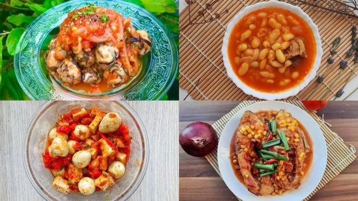 Cà chua là thực phẩm có thể chế biến đa dạng các món ăn.