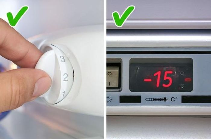 Tăng nhiệt độ trong tủ lạnh và tủ đông làm giảm sự tiêu thụ điện của chúng.