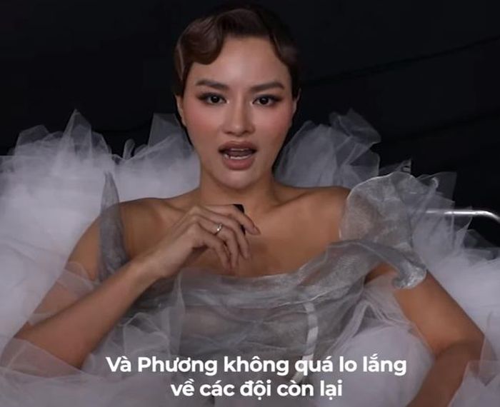 Vũ Thu Phương cho thấy sự tự tin khi đối đầu với các Mentor tại The Face Vietnam 2023
