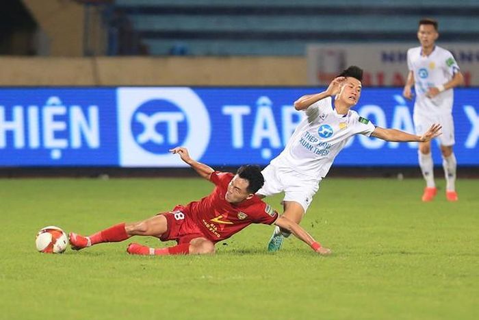 Sự máu lửa đang giúp Hồng Lĩnh Hà Tĩnh thăng hoa năm nay. Ảnh: VPF