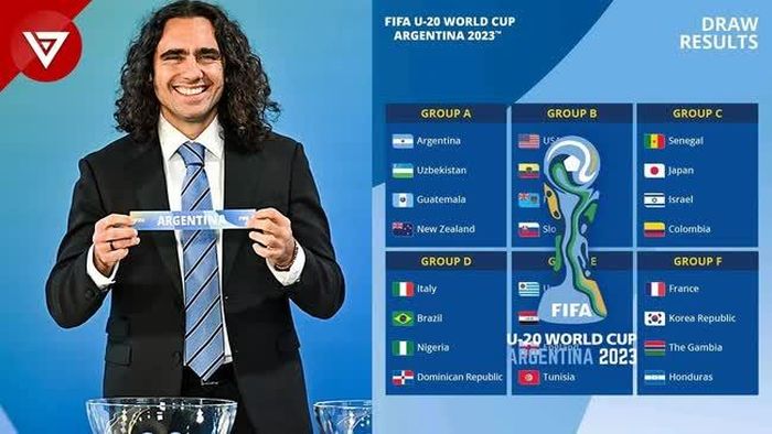 Các bảng đấu ở VCK U20 World Cup 2023