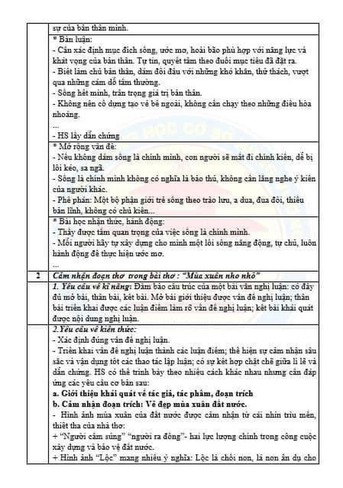 Gợi ý đáp án trang 2.