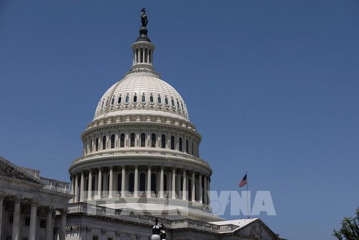 Tòa nhà Quốc hội Mỹ tại Washington, DC. Ảnh: THX/TTXVN