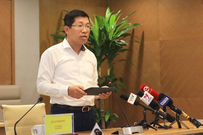 Cục trưởng Cục Báo chí Lưu Đình Phúc.