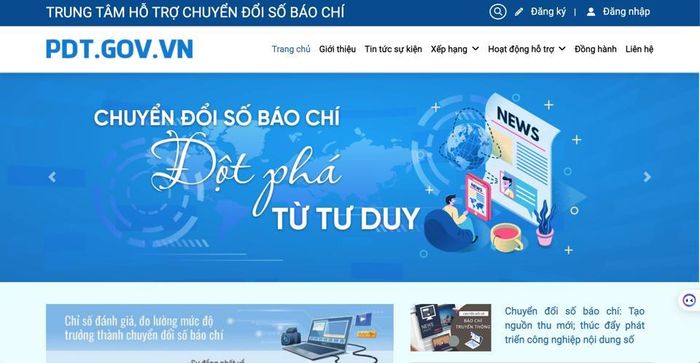 Kết quả đánh giá, xếp hạng về mức độ trưởng thành chuyển đổi số của các cơ quan báo chí Việt Nam sẽ được Bộ TT&TT công bố trên cổng thông tin pdt.gov.vn.