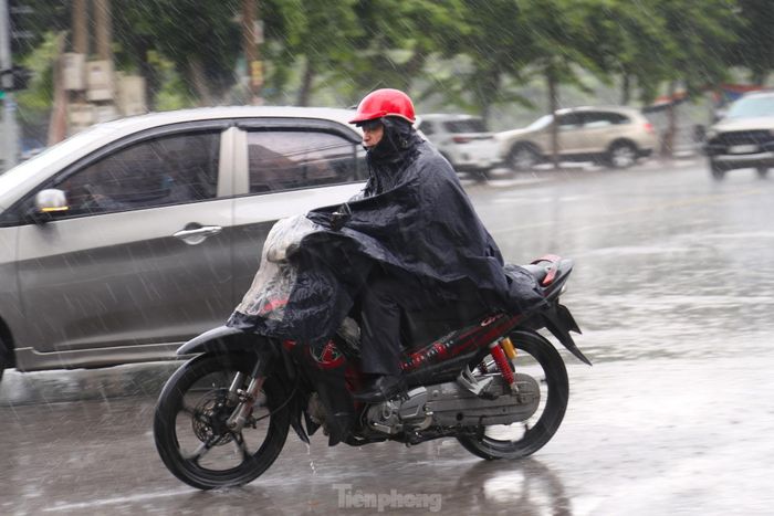 Trận mưa được người dân thành phố mong chờ này ngay lập tức đã giúp hạ nhiệt cho thành Vinh, chấm dứt chuỗi ngày nắng nóng kéo dài với nền nhiệt độ lên tới 39-40 độ C.