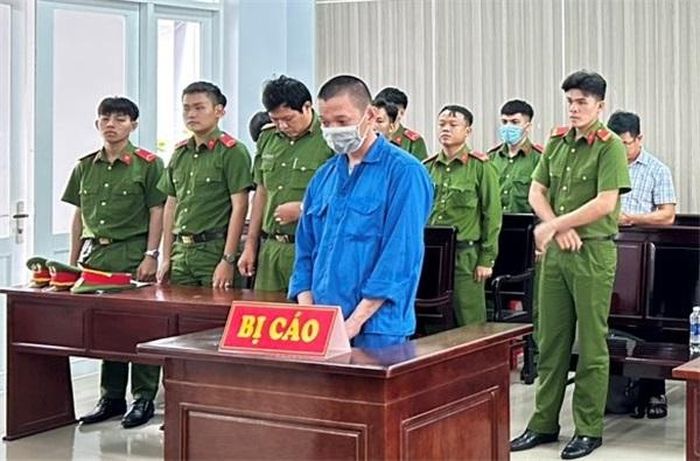 Bị cáo Lê Ngọc Bảo tại phiên tòa.