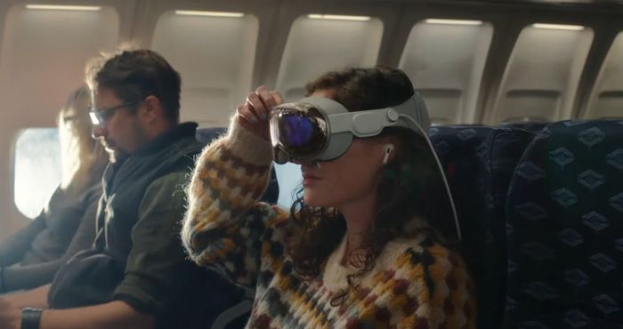 Vision Pro không giúp tạo ra phong cách ấn tượng, sang trọng. Ảnh: Apple. 