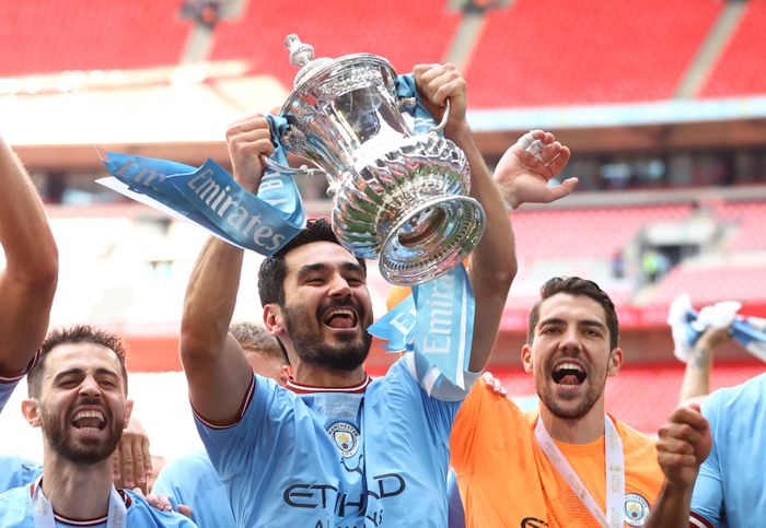  Inter phải dè chừng tài săn bàn của Gundogan. Ảnh: Reuters.