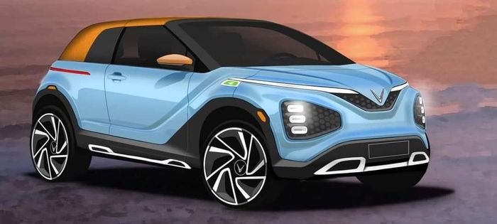 Chiếc xe điện mini đầu tiên lắp ráp tại nhà máy TMT Motors ở Hưng Yên