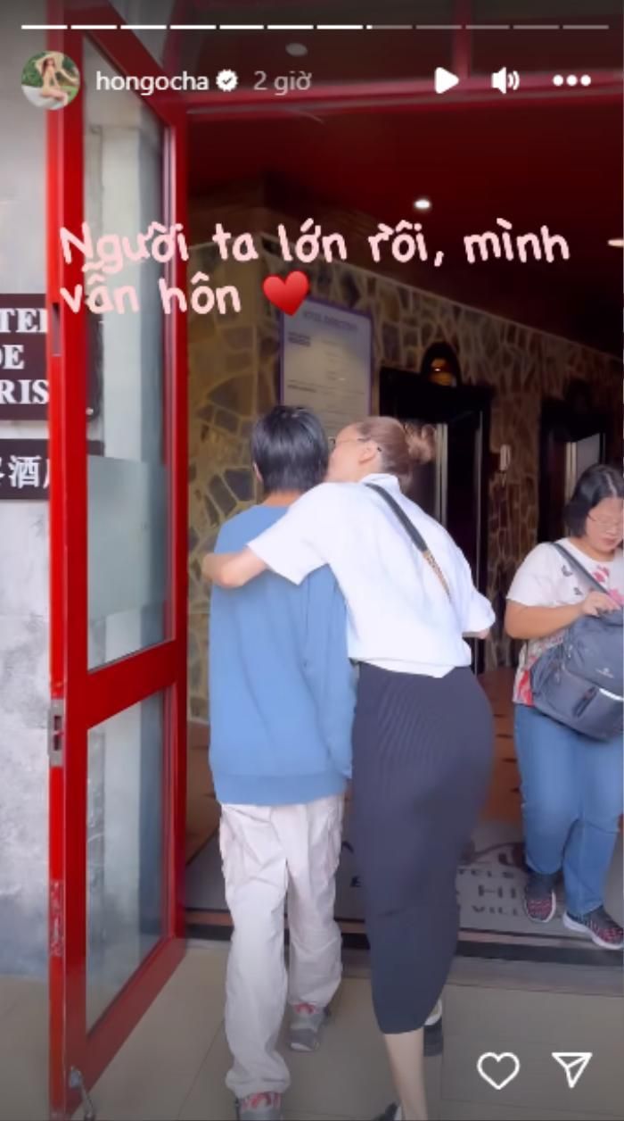 Story mới nhất của Hồ Ngọc Hà ở trên trang cá nhân